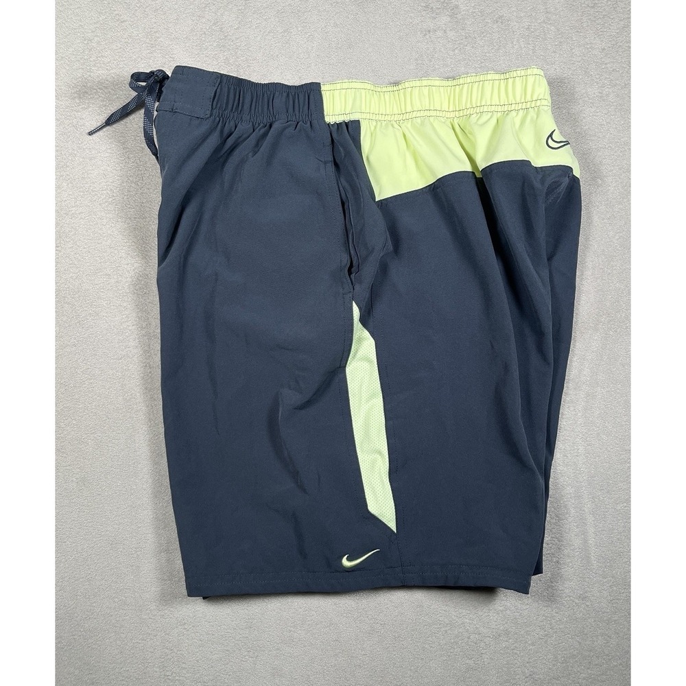 Vintage Nike Swim Shorts Trunks Men XL Mesh Lined Embroidered Swoosh *EUC